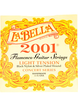 Jeu de cordes La Bella 2001 Flamenco Light | Maderas Barber