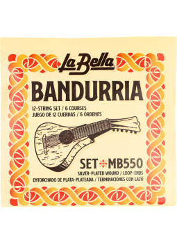 Juego de Cuerdas La Bella MB550 Bandurria | Maderas Barber