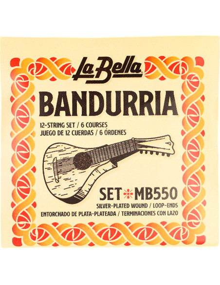 Set de Saiten La Bella MB550 Bandurria | Maderas Barber