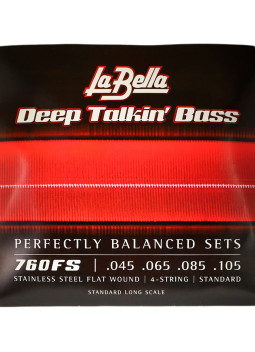 Set de Saiten La Bella 760FS Deep Talkin’ E-Bass | Maderas Barber