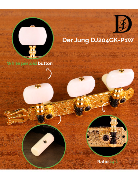 Mechanik Der Jung DJ204GK-P1W | Maderas Barber