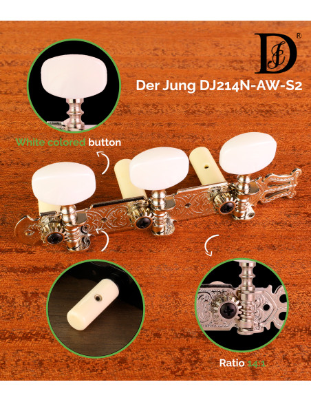 Mécanique Der Jung DJ214N-AW-S2 | Maderas Barber
