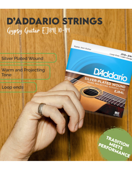 Comprar Saiten D'Addario Akustik EJ84L | Maderas Barber