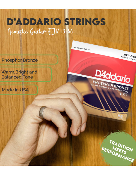 Comprar Saiten D'Addario Akustik EJ17 | Maderas Barber