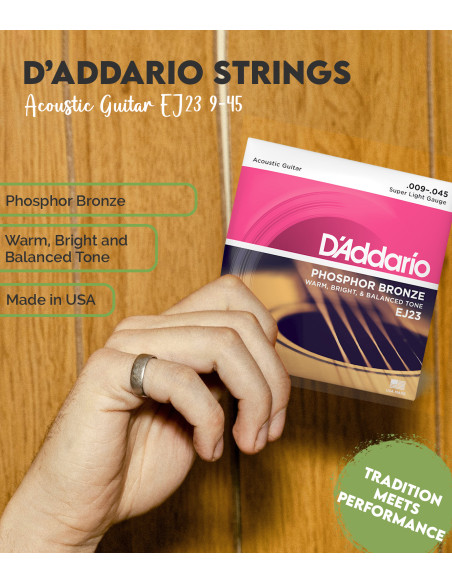 Comprar Saiten D'Addario Akustik EJ23 | Maderas Barber
