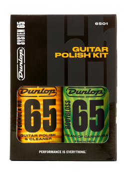 Kit Pulimento Guitarra Dunlop 6501 System 65