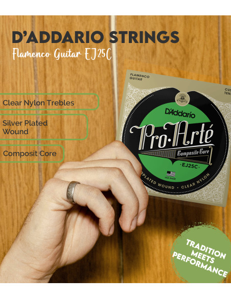 Comprar Set corde D'Addario Guitarra Flamenca EJ25C