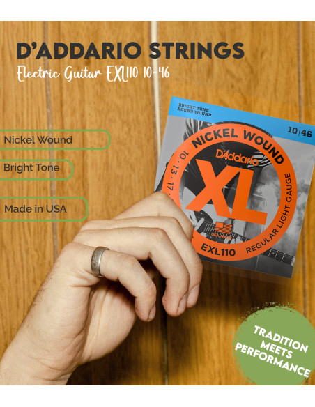 Comprar Set Saiten E-Gitarre D'Addario EXL110