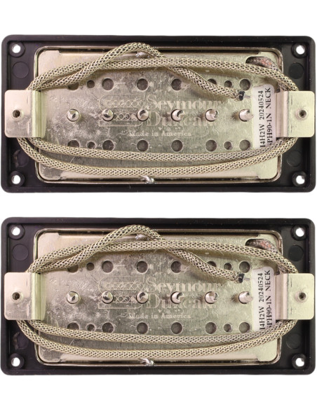 Set pickups chitarra elettrica Seymour Duncan Phat Cat P90 Níquel | Maderas Barber