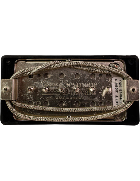 Tonabnehmer E-Gitarre Seymour Duncan SPH-90-1B Phat Cat P90 Steg | Maderas Barber