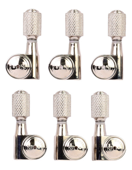 Meccanica Guitarra Duesenberg Z-Tuner Micro 3+3 Níquel | Maderas Barber