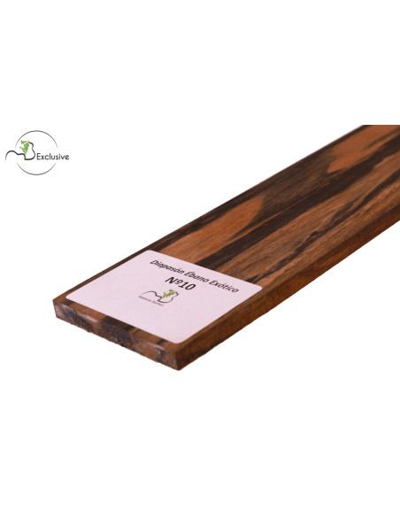 Griffbrett exotisches Ebenholz MB Exclusive Nr.10 | Maderas Barber