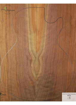 MB Exclusive American Walnut Carved Top Nº14  | Maderas Barber