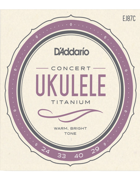 Comprar Set Saiten D'Addario Ukelele Concert EJ87C