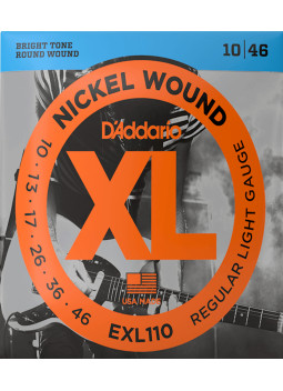 Jeu de Cordes Guitare Électrique D'Addario EXL110