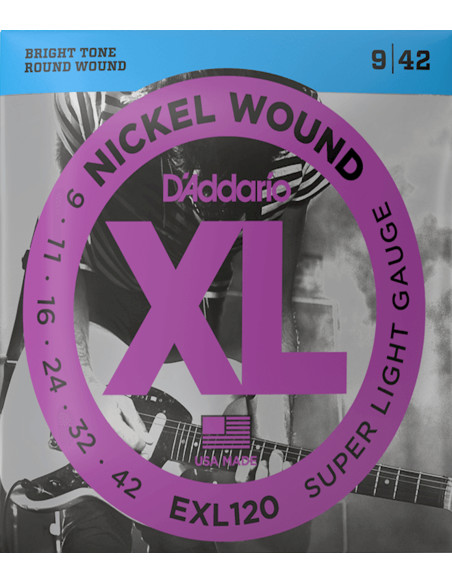 Comprar Set corde D'Addario  elettrica EXL120