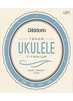 Jeu Cordes D'Addario Ukélélé Tenor EJ87T