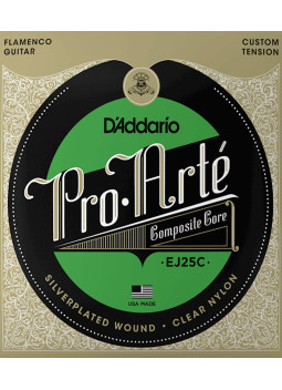 Jeu Cordes D'Addario Guitare Flamenca EJ25C