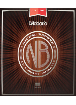Jeu de Cordes D'Addario Acoustique NB1356