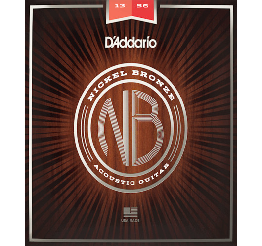 Jeu de Cordes D'Addario Acoustique NB1356