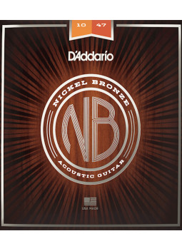 Comprar Juego Cuerdas D'Addario Acústica NB1047