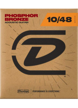 Juego Cuerdas Dunlop Phosphor Bronze 92/8 Extra Light 10-48 acústica