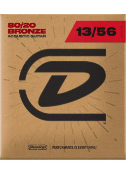 Jeu de Cordes Dunlop 80/20 Bronze Medium 13-56 Acoustique | Maderas Barber