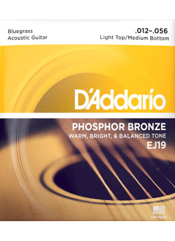 Comprar Cuerdas D'Addario Acústica EJ19 | Maderas Barber