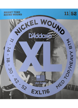 Jeu de Cordes D'Addario acoustique ej15