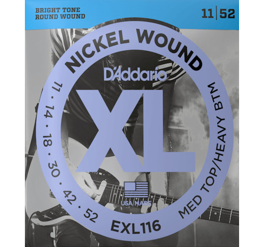 Jeu de Cordes D'Addario acoustique ej15