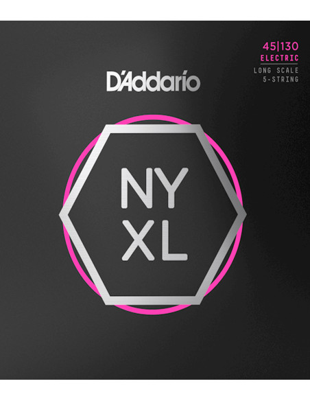 Juego Cuerdas D'Addario Bajo Eléctrico NYXL45130 | Maderas Barber
