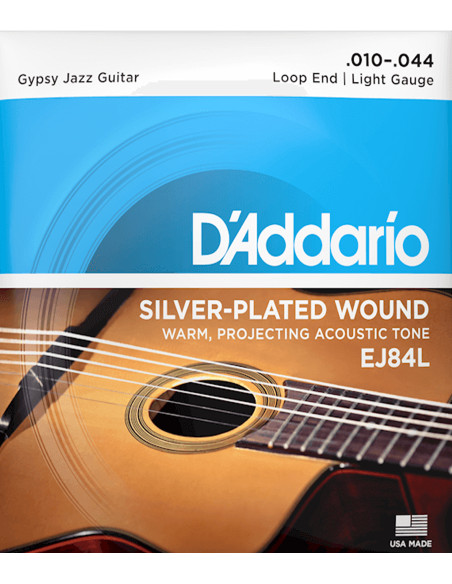 Comprar Cuerdas D'Addario Acústica EJ84L | Maderas Barber