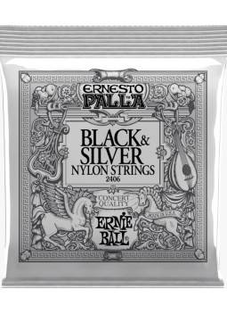 set de cordes Guitare Classique Ernesto Palla Black & Silver