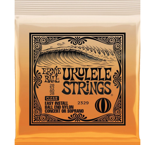 Buy Ernie Ball Transparent Ukelele Concert / Soprano Strings Set