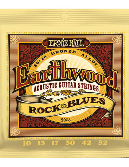 Buy Ernie Ball Earthwood  Rock & Blues Acoustic Guitar Strings