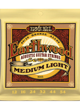 set de cordes Guitare Acoustique Earthwood Medium Light 12-54
