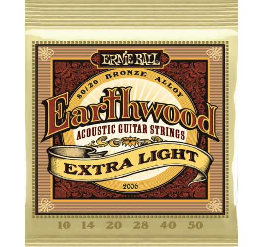 Buy Ernie Ball Earthwood Extra Light Acoustic Guitar Strings 10-50