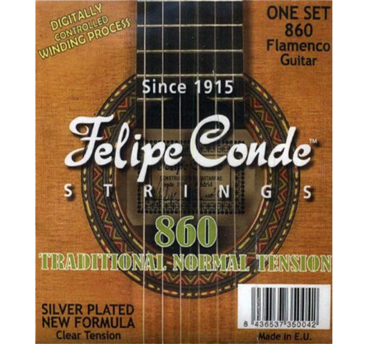 Buy Felipe Conde Flamenco Guitar Strings Normal Tension 860