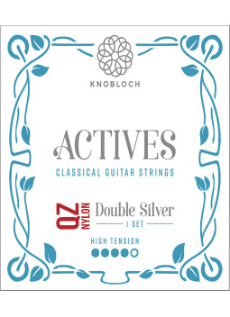Juego Cuerdas Guitarra Clásica Knobloch Double Silver QZ Nylon 500ADQ