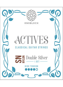 Juego Cuerdas Guitarra Clásica Knobloch Double Silver SN Nylon 500ADN