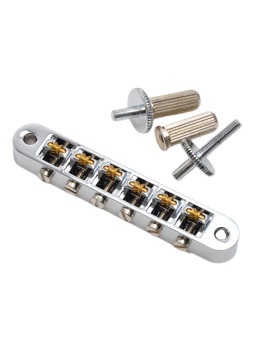 Steg Tune-O-Matic 4mm Cromado | Maderas Barber
