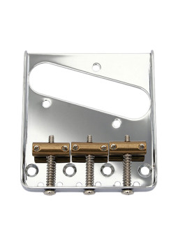Telecaster Bridge Vintage Goldo  Chrome