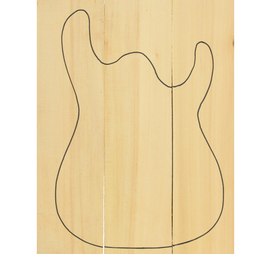 Cuerpo Tilo Asimétrico Guitarra / Bajo Eléctrico | Maderas Barber