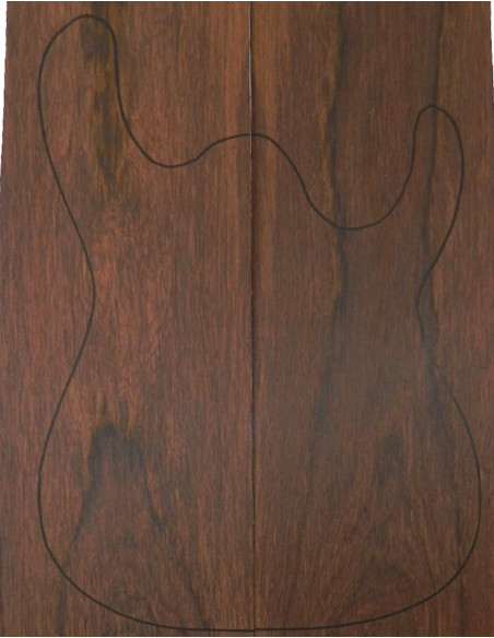 Carved Top Palissandre de Madagascar Guitare / Basse Electrique