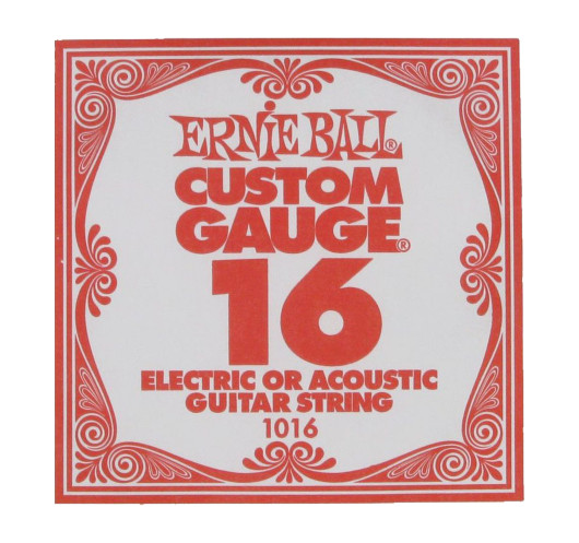 Buy Ernie Ball 016 Plain Electric / Acoustic Guitar String