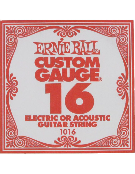 Corde Guitare Électrique / Acoustique Slinky Plate 016