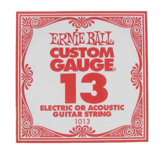 Buy Ernie Ball 013 Plain Electric / Acoustic Guitar String