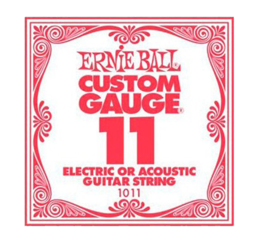 Buy Ernie Ball 0.11 Plain Electric / Acoustic Guitar String