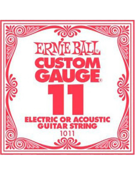 Buy Ernie Ball 0.11 Plain Electric / Acoustic Guitar String