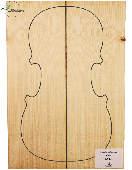 MB Exclusive European Spruce Violin Nº17 | Maderas Barber